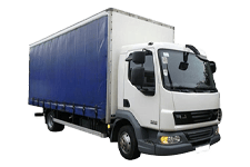 Truck Hire Dungannon - 7.5 Tonne Curtain Side Truck - Truck hire Dungannon
