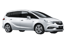 Truck Hire Dungannon - Vauxhall Zafira 5 + 2 - Minibus hire Dungannon